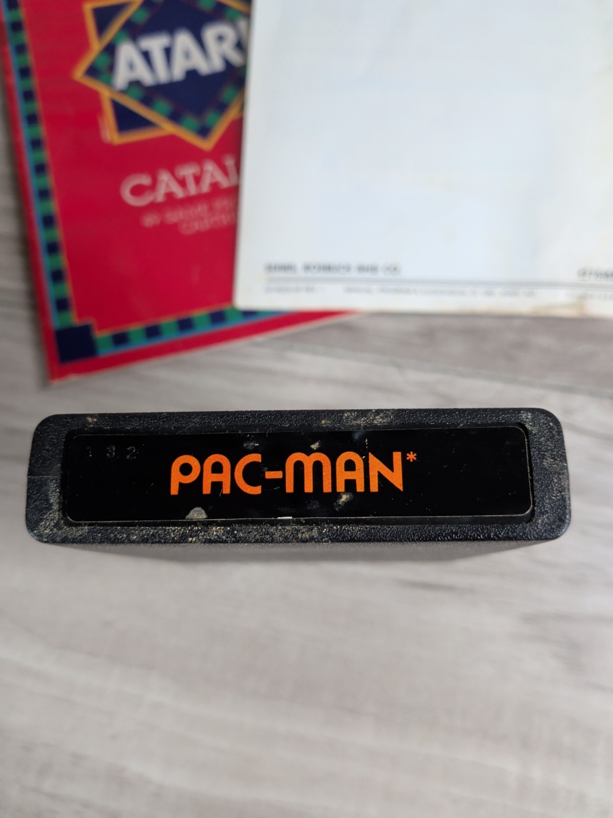Atari 2600 Game PAC-MAN Sears Tele-Games Video Arcade 80s