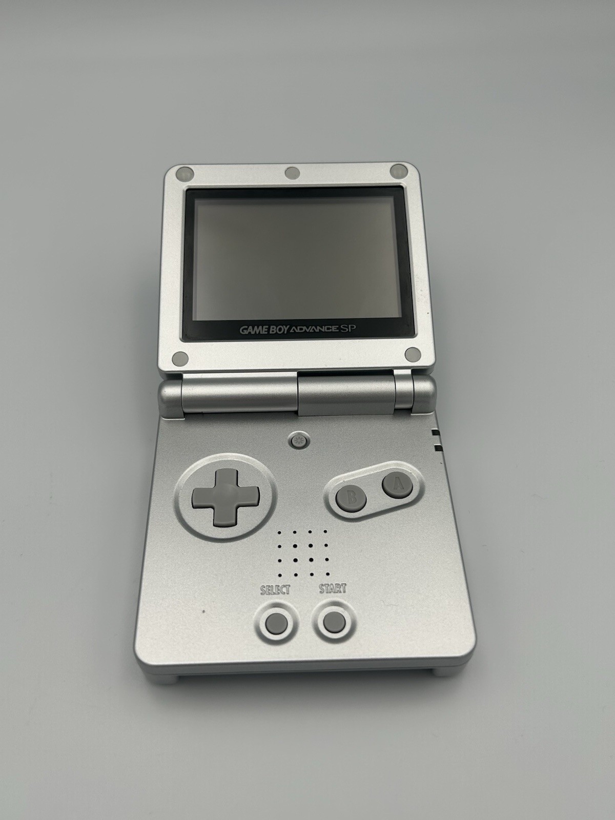 Nintendo Game Boy Advance SP AGS-001 Platinum CIB Clean – Tested And Working