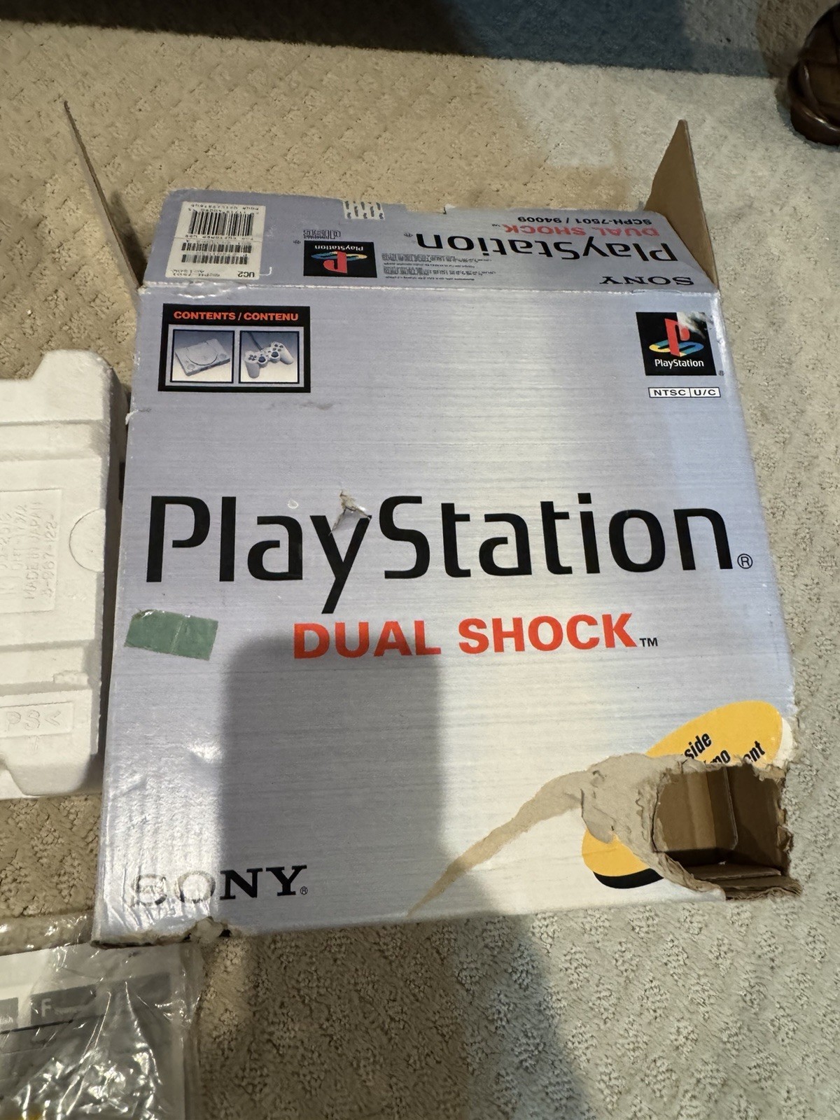 Sony Playstation PS 1 Dualshock Tested Console – With Box & Die Hard Game