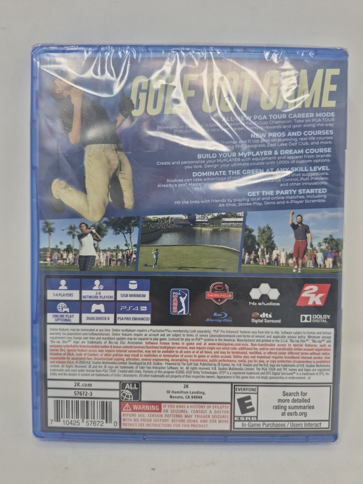 PGA Tour 2K21 – Sony PlayStation 4-New Sealed