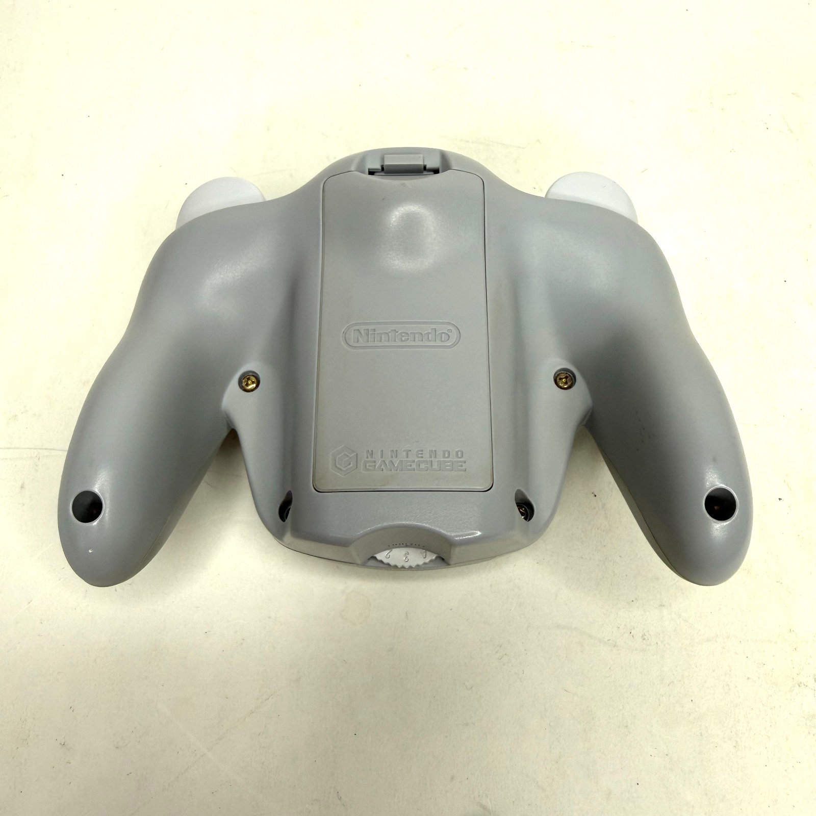 Nintendo Gamecube Platinum Wireless Wavebird Controller w/ Receiver Genuine! OEM