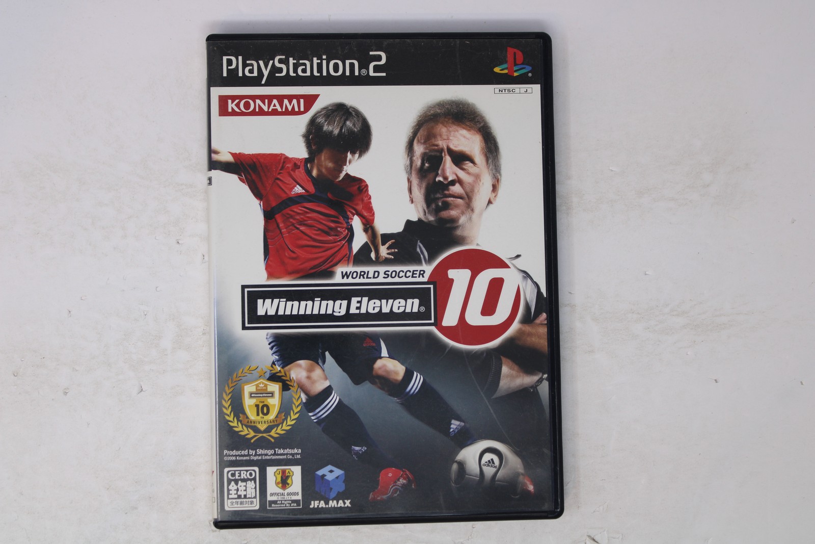 World Soccer Winning Eleven 10 PS2 Japan (Region Locked) JPN