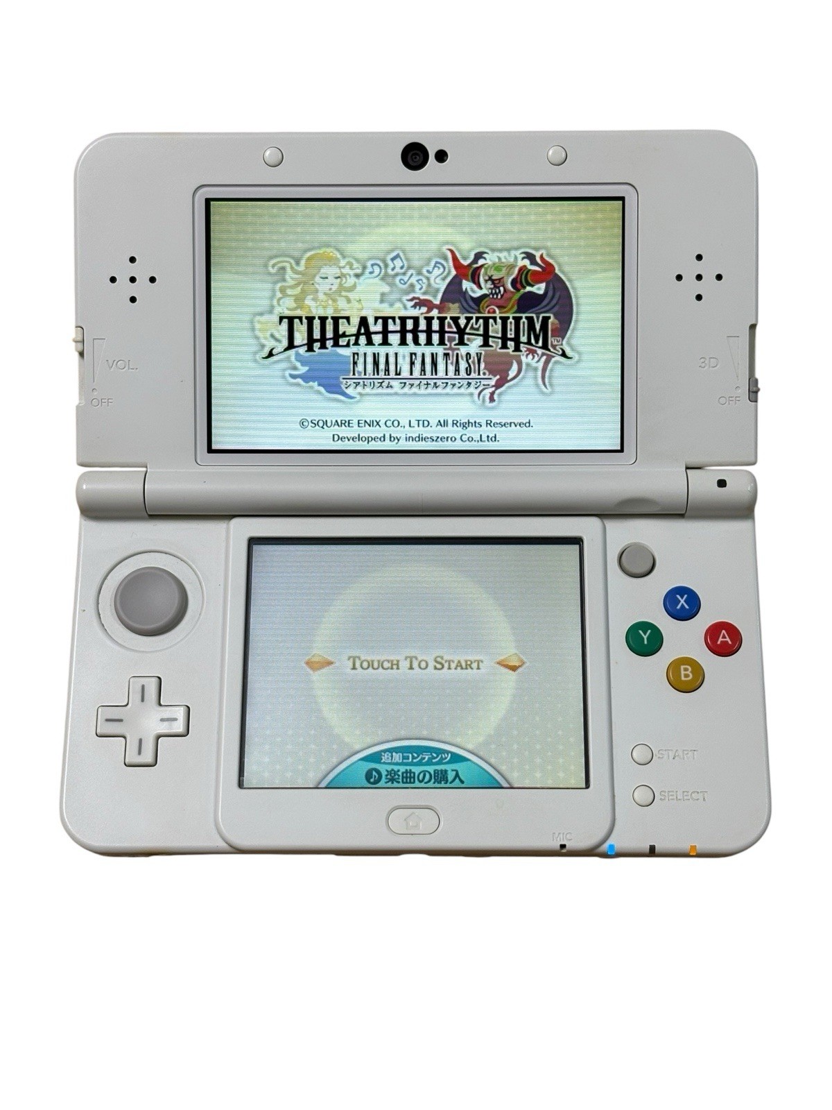 Nintendo New 3DS White Console Japanese Tested Working