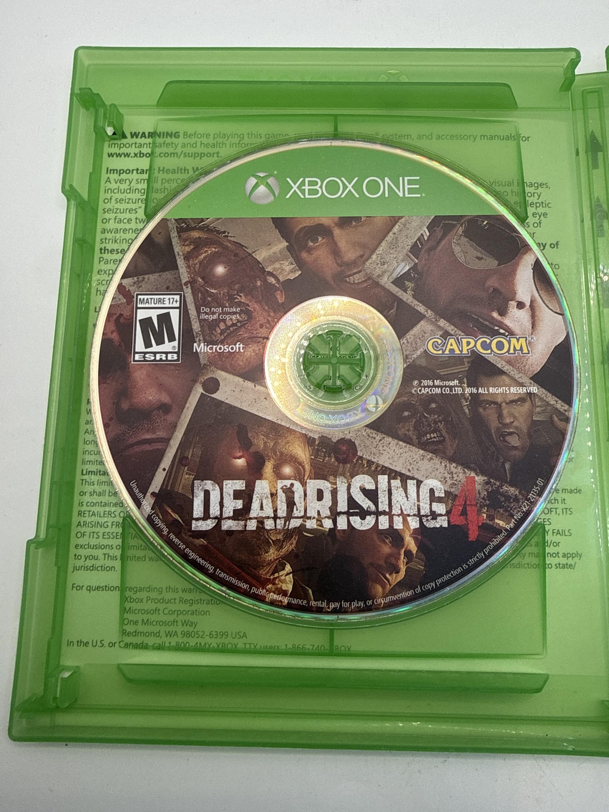 Dead Rising 3 & 4 Microsoft Xbox One Game Lot M Mature Capcom Zombie Horror