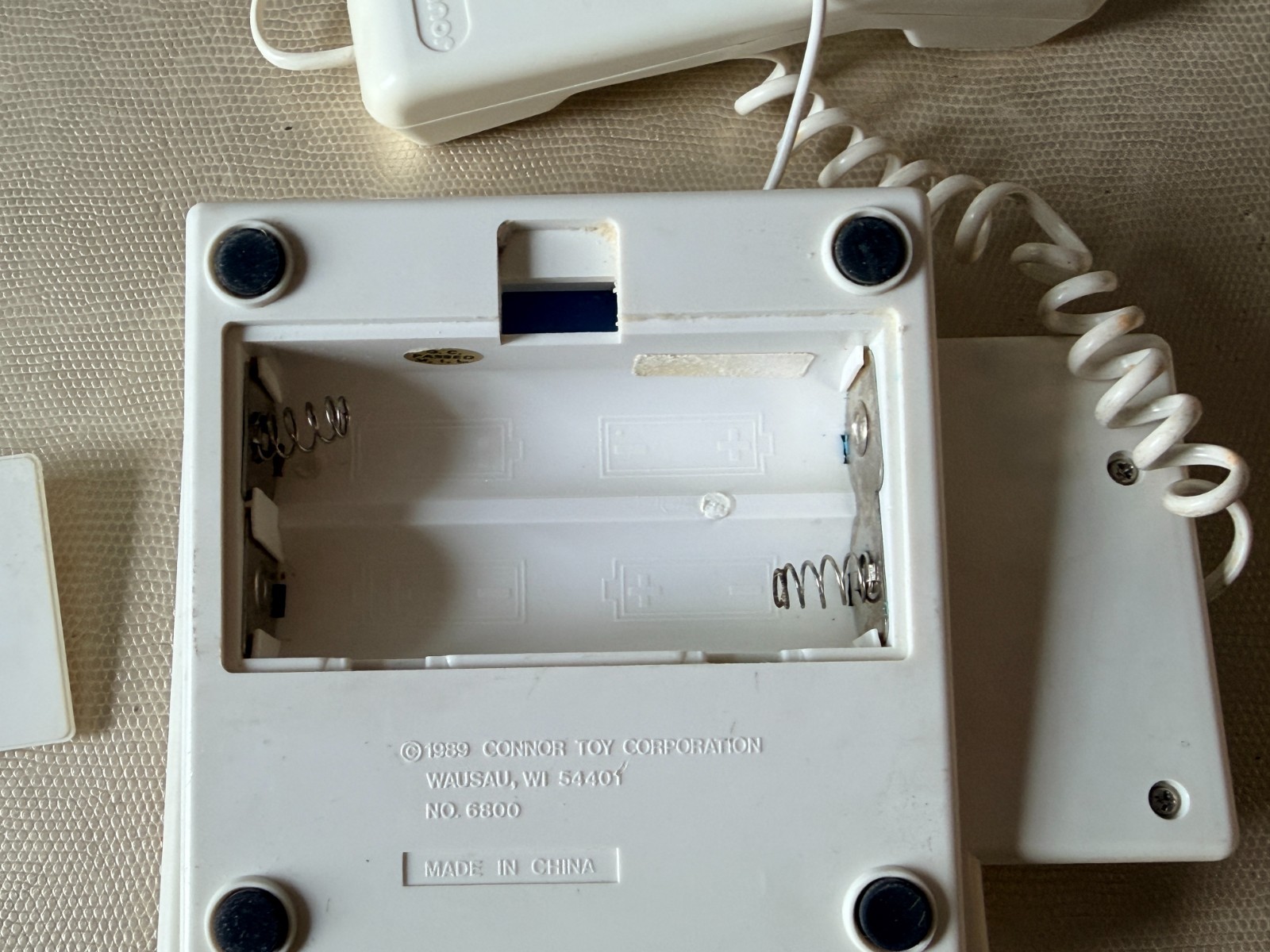 Vintage 1989 Connor Toy Video Phone from Videosmarts with 5 VHS Tapes – UNTESTED