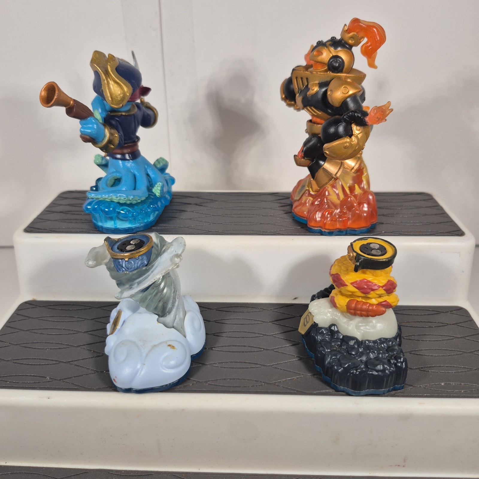 Lot Of 4 Skylanders Swap Force Swappable Activision Character Figures