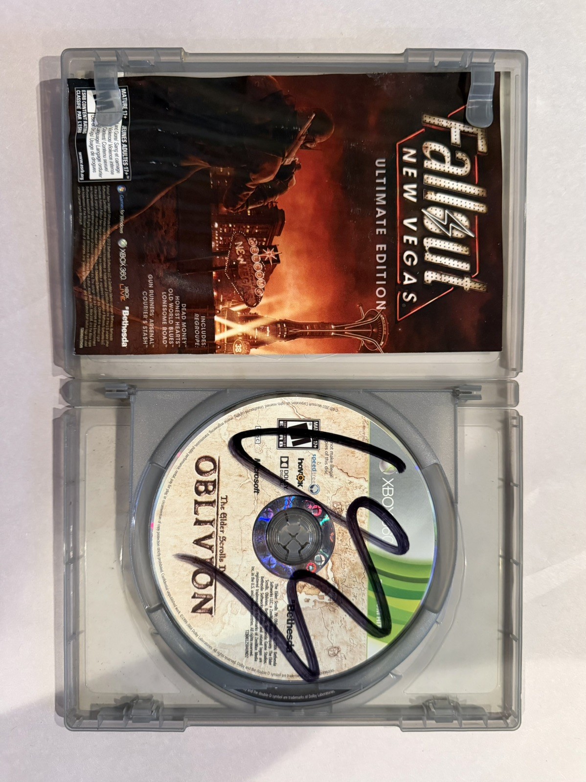 Fallout 3 & Oblivion Double Pack; CIB (Microsoft Xbox 360, 2012)