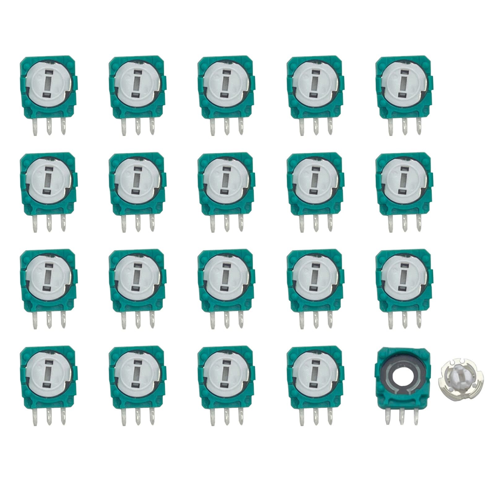 Onyehn 20pcs Replacement Trimmer Potentiometer Sensor for Xbox Turquoise