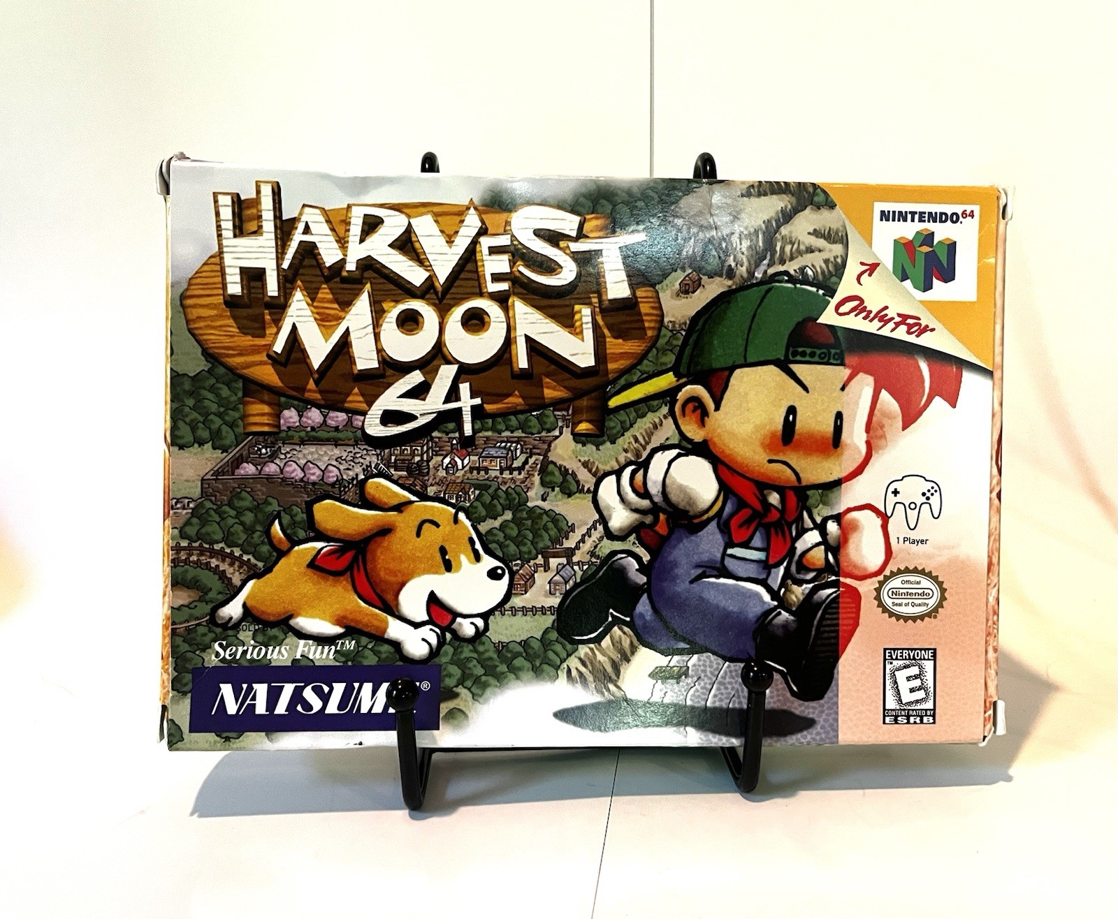 Harvest Moon 64 (Nintendo 64) – Authentic / Tested – Game And Box Only