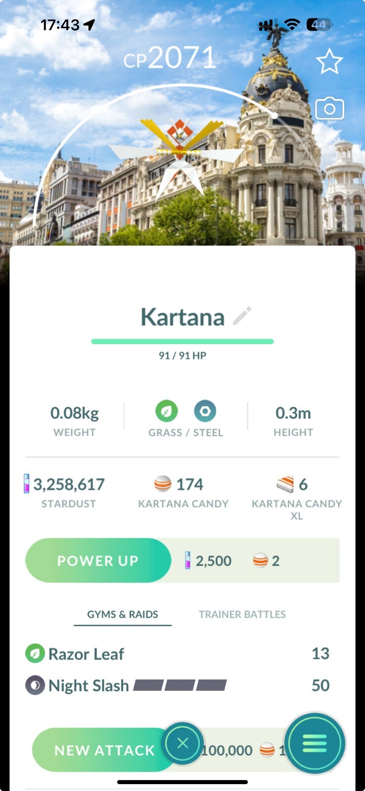 Kartana Madrid Spain background – TRADE 20k dust- Registered Kartana require
