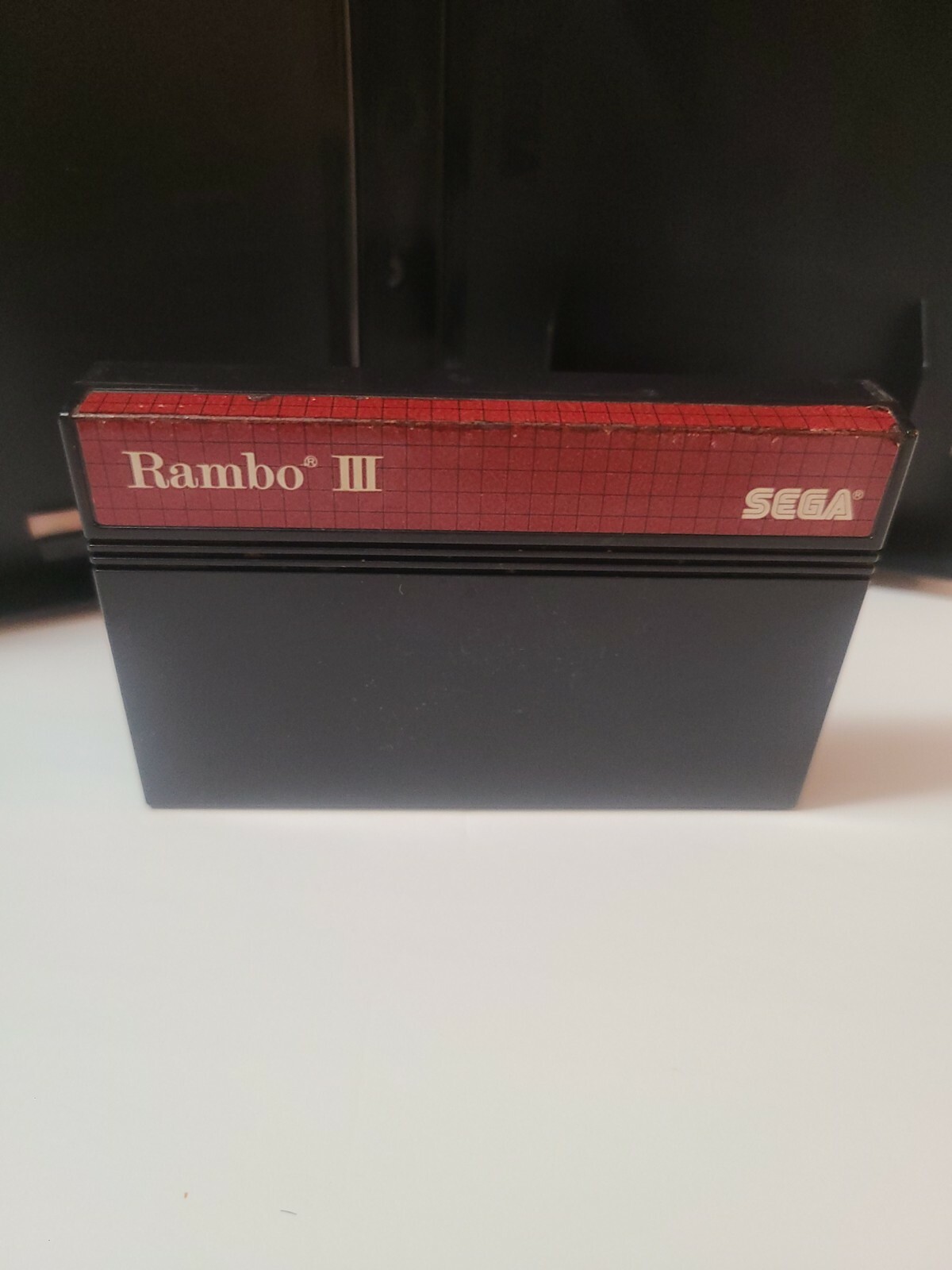 Rambo III 3 (Sega Master System, 1988) SMS Tested Works Great Case & Cart Only