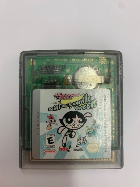 The Powerpuff Girls: Paint the Townsville Green Game Boy Color Game Only