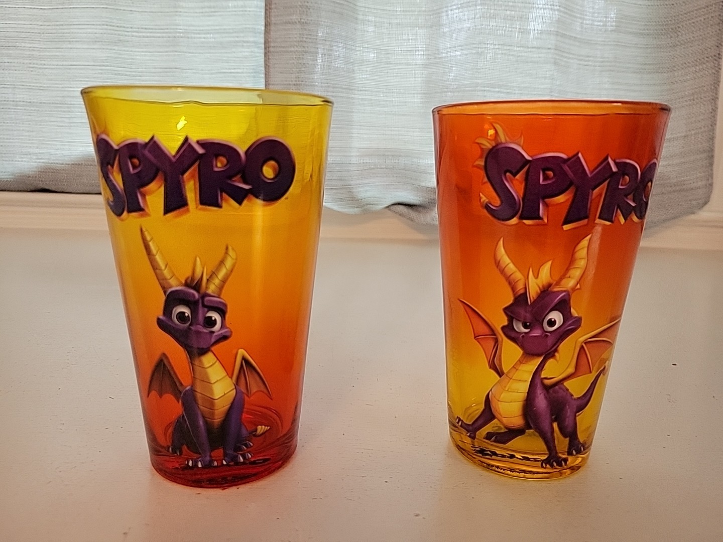 Spyro The Dragon 2 Glass Set Mug Sony PlayStation 2018