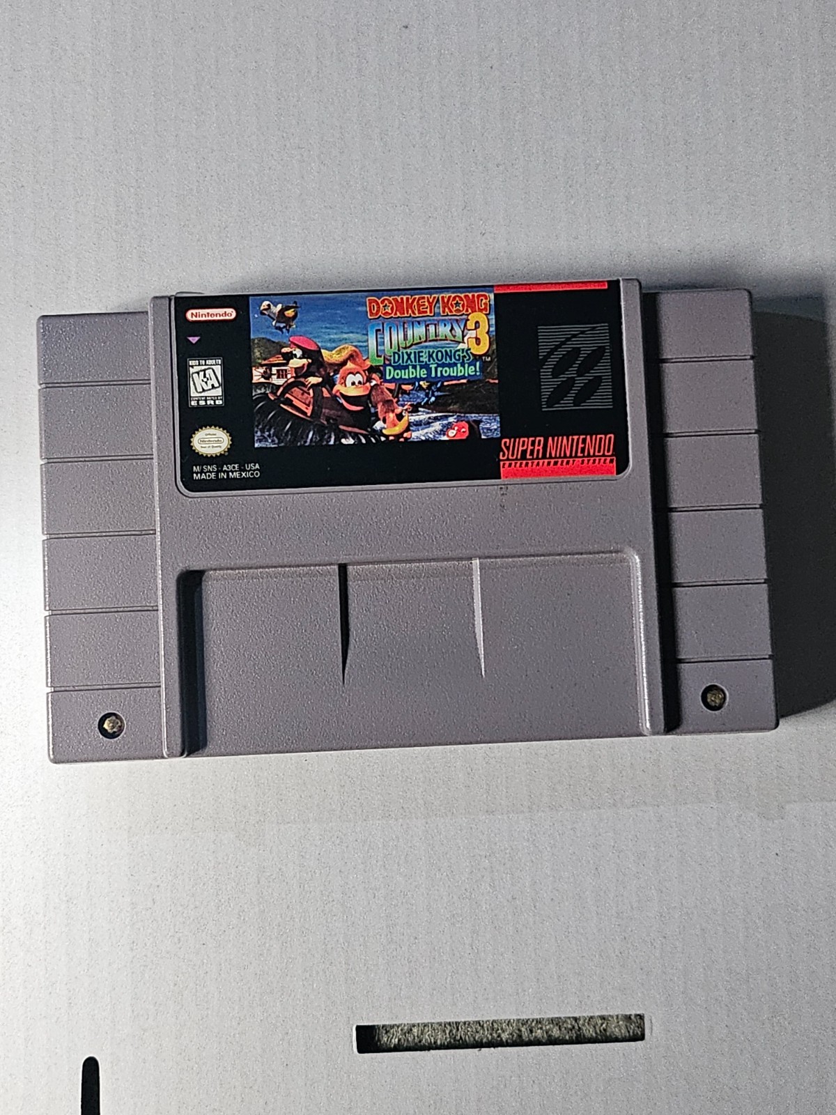 Donkey Kong Country 3 Dixie Kong’s Double Trouble (SNES, 1996) *CARTRIDGE ONLY*