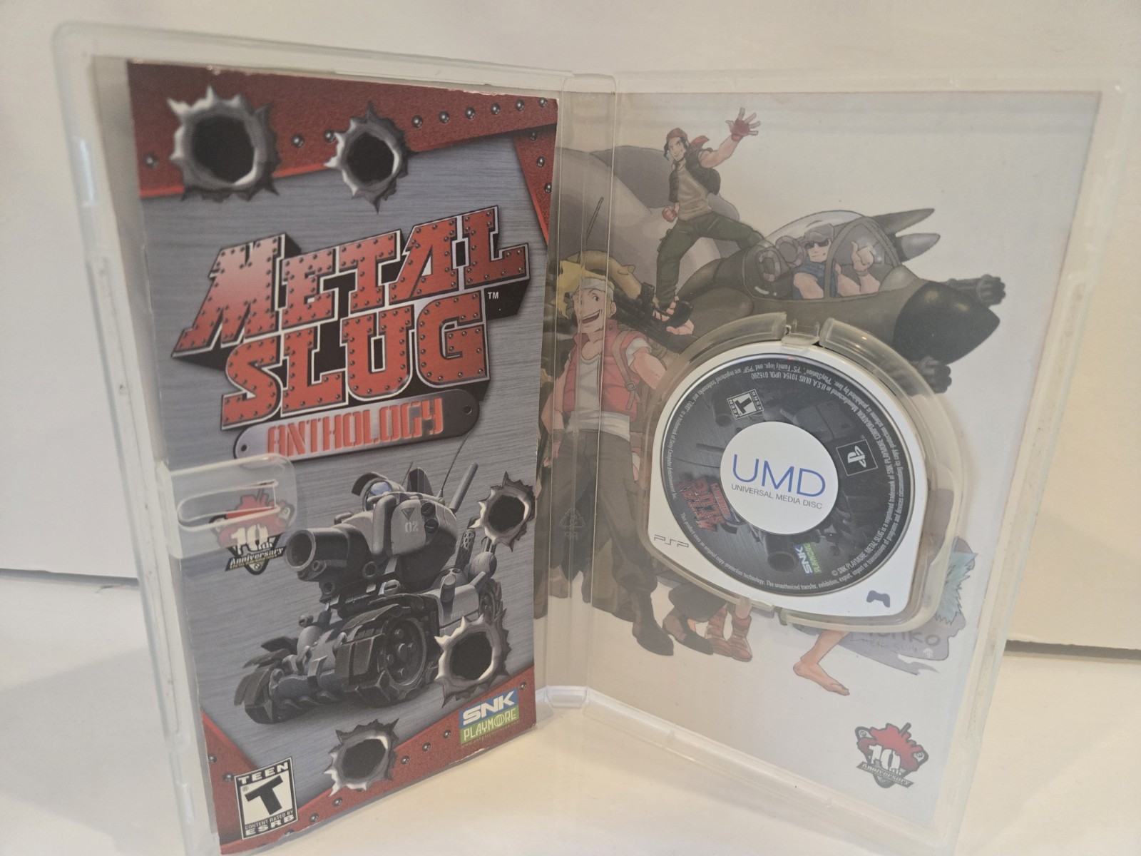 Metal Slug Anthology (Sony PSP, 2007) CIB Tested Working