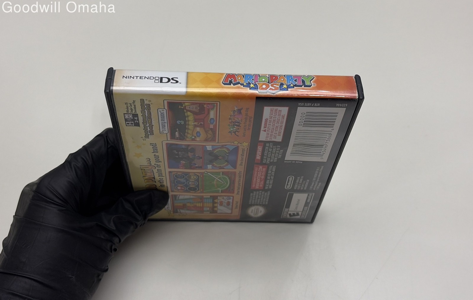 Nintendo DS – Mario Party DS + Case & Inserts – Boot Tested