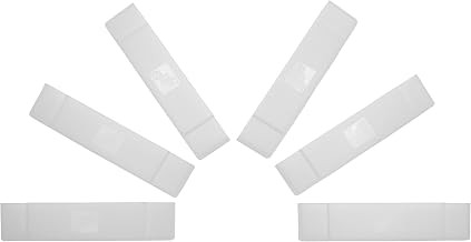 GGG0018 Video Game Cartridge Dust Cover 6 Pack: for Super Nintendo Games (SNES P