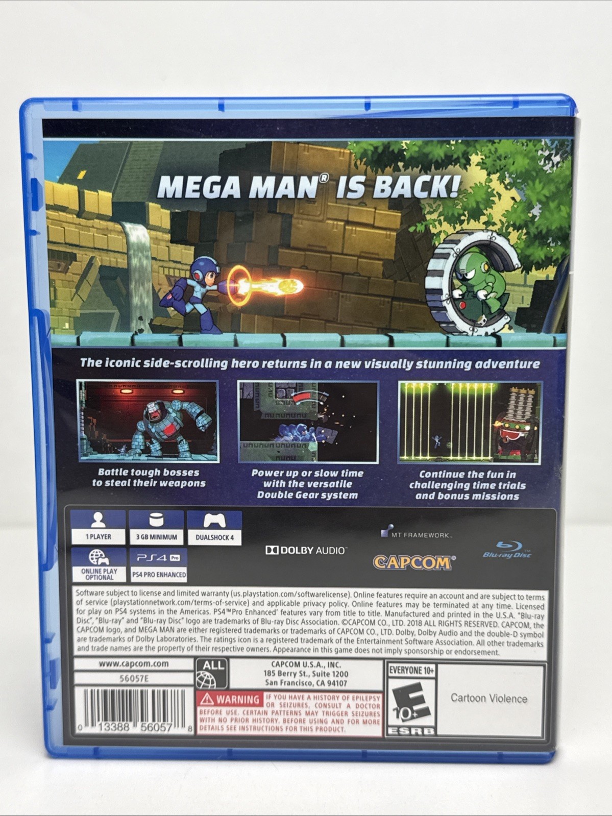 Mega Man 11 (Sony PlayStation 4 PS4, 2018) Complete CIB – Tested