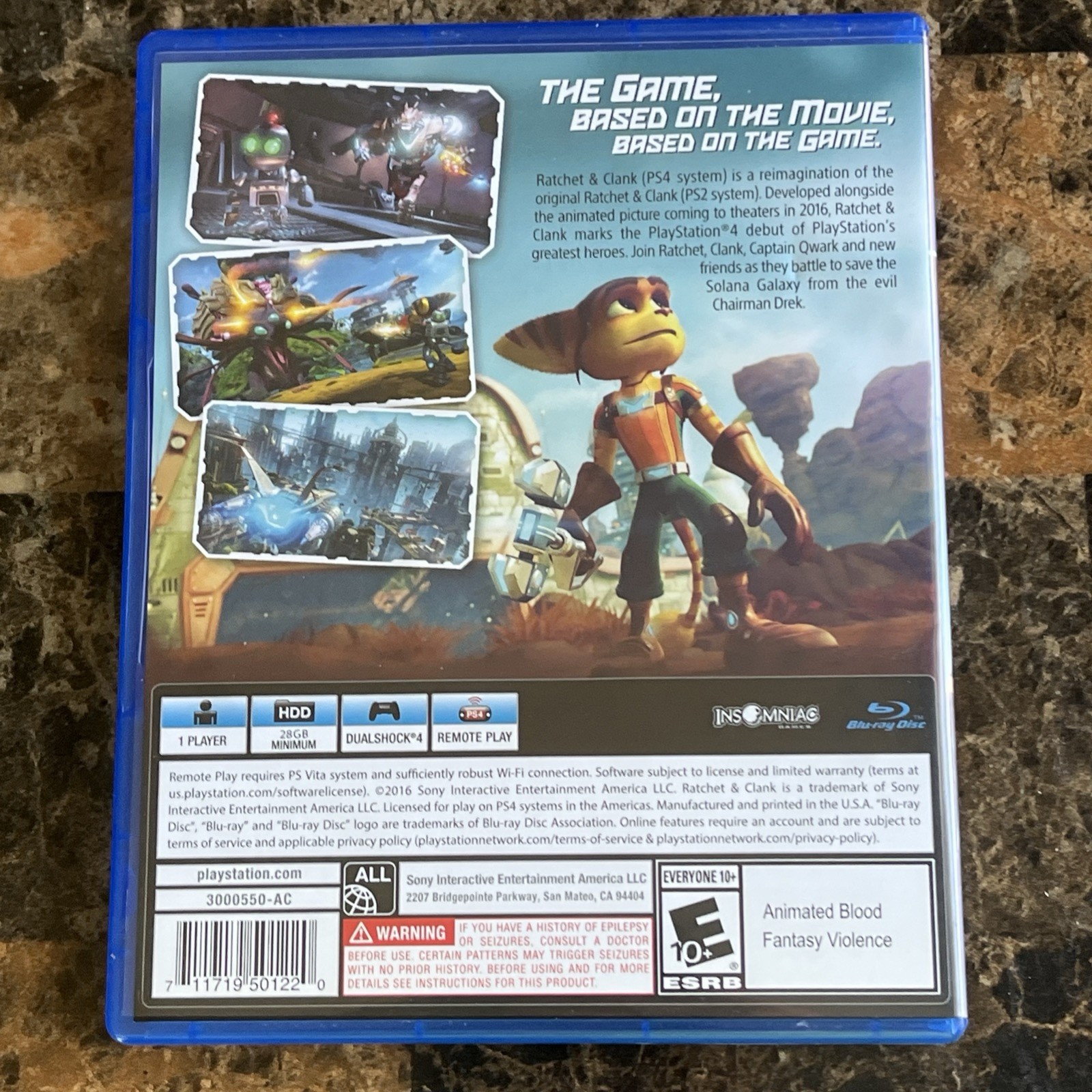 Ratchet & Clank – Sony PlayStation 4