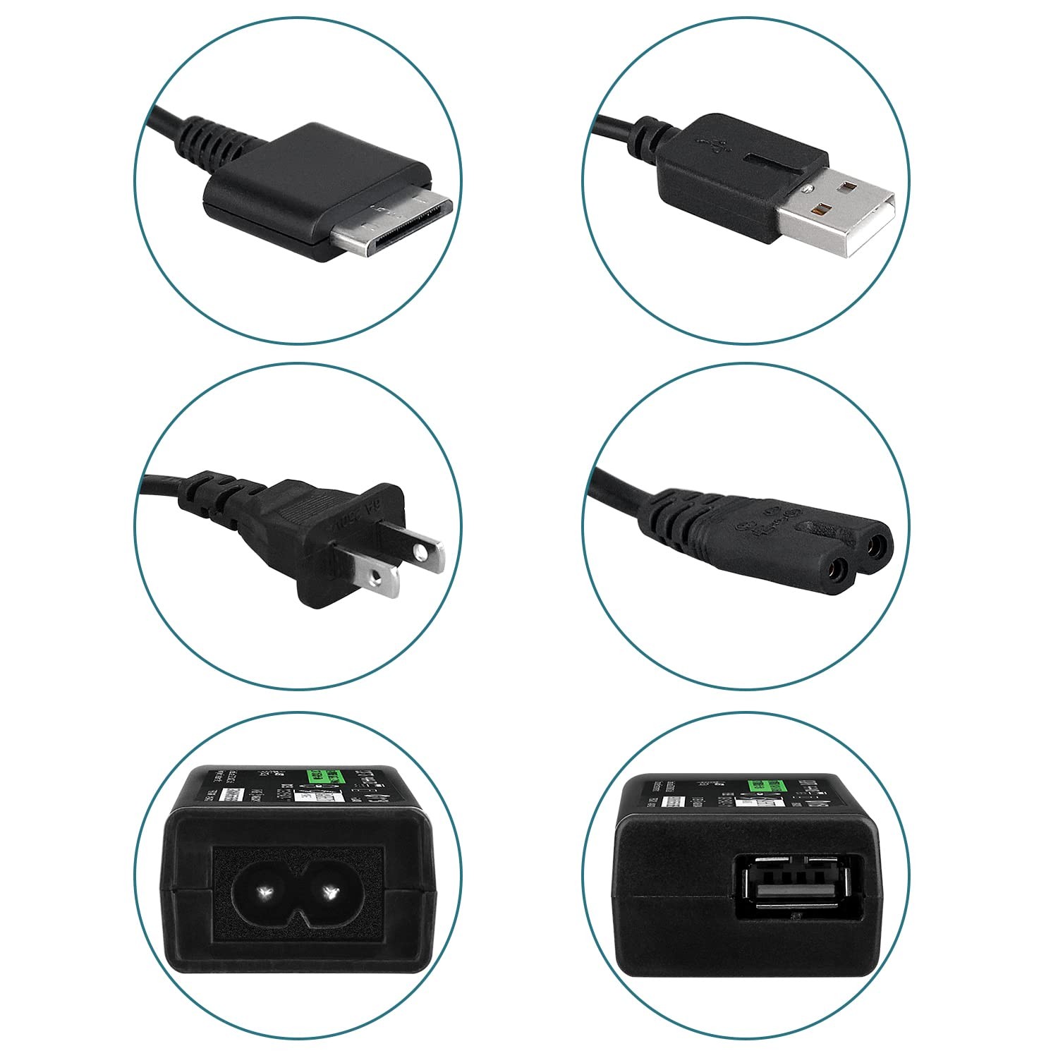US AC Adapter Power Wall Home Charger Cable for Sony PSP GO PSP-N1000 Console