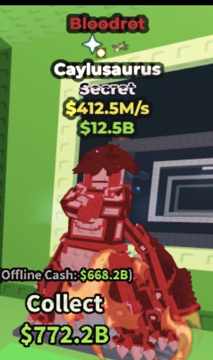 Steal a Brainrot | SAB | Secret | CAYLUSAURUS BLOODROT -LIMITED NUMBER-FAST 🚀