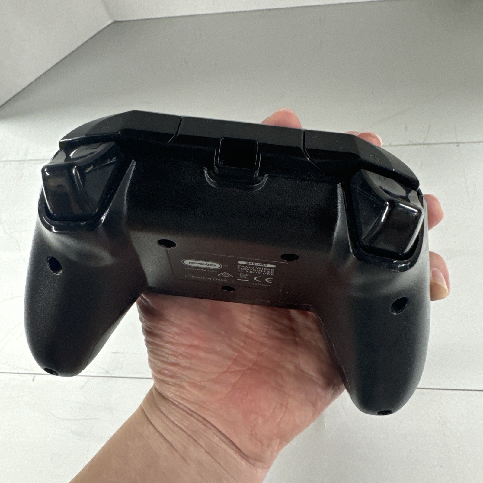 PDP Wired Controller for Xbox One Black Camo 048-065 Used