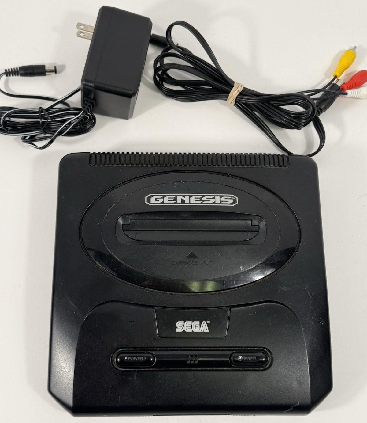 Sega Genesis Model 2 Game Console Black, MK-1631, Tested Working, READ!