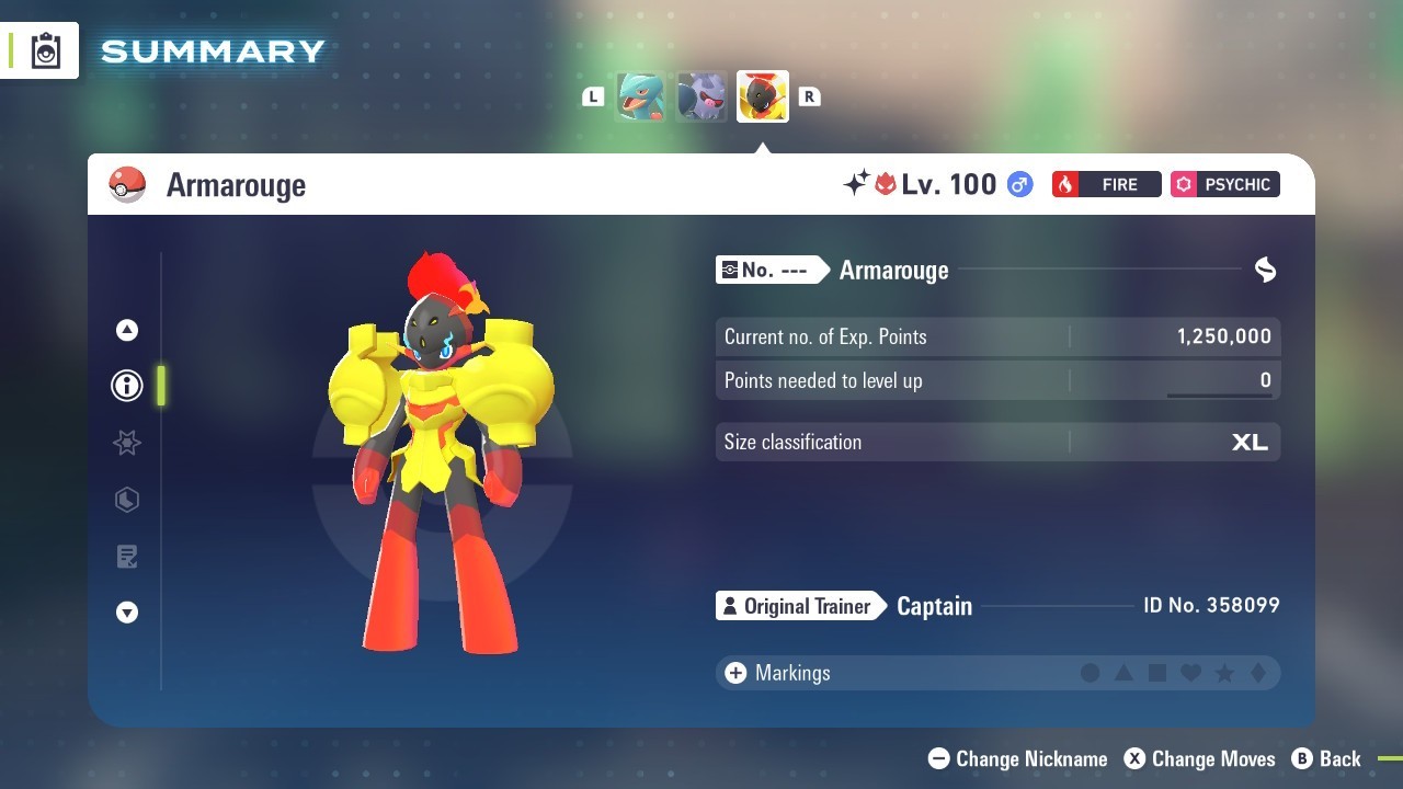 ✨SHINY ALPHA ARMAROUGE – Lv.100/6IV/MAX EV – Pokemon Legends ZA FREE Masterball