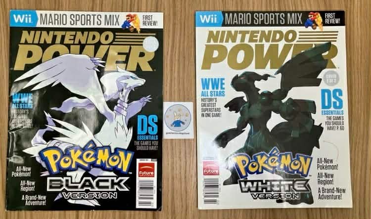 Pokemon Black & White Covers Nintendo Power Magazine
