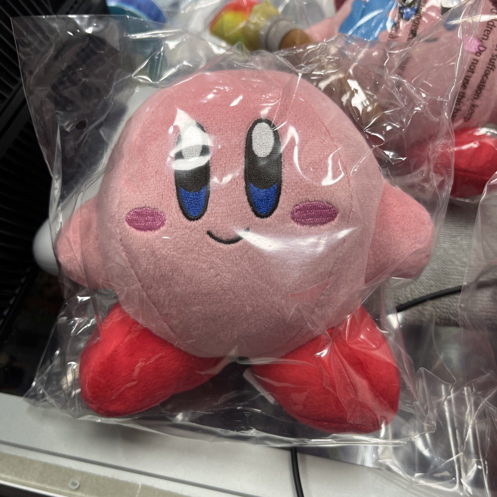 Sanei Little Buddy Kirby Adventure All Star Collection Kirby 5.5″ Plush In Bag