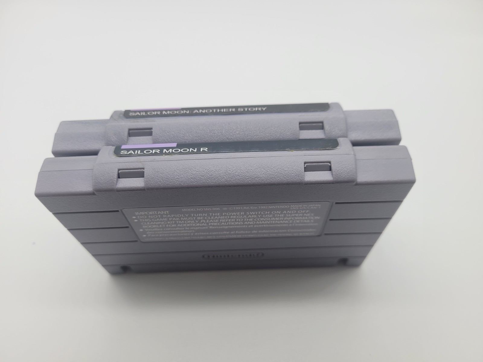 Super SNES Pretty Soldier Sailor Moon R/Another Story