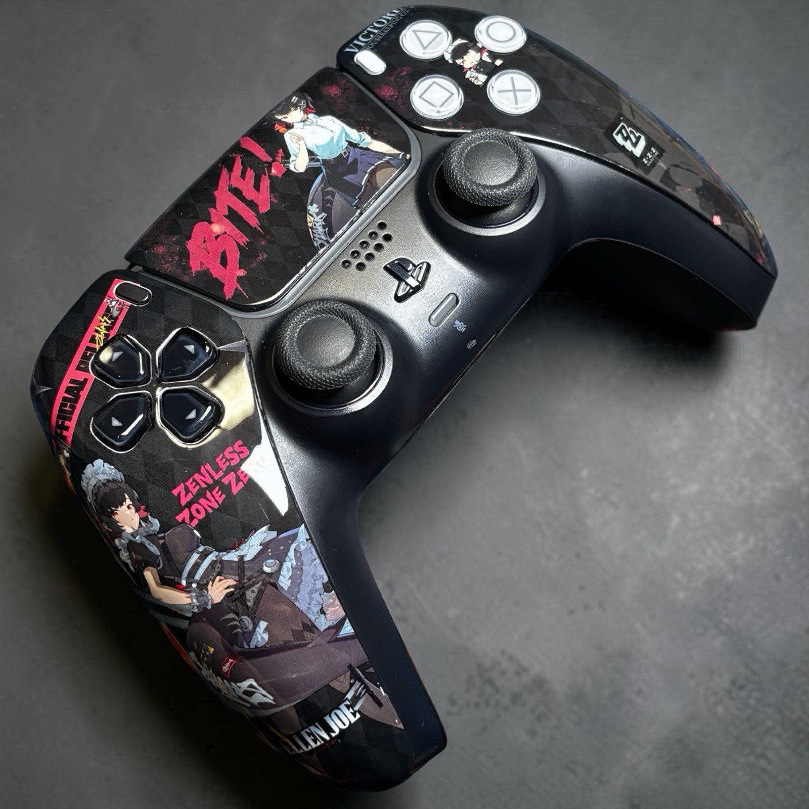Ellen joe Ps5 custom controller zenless zone zero TMR Gloss Coating