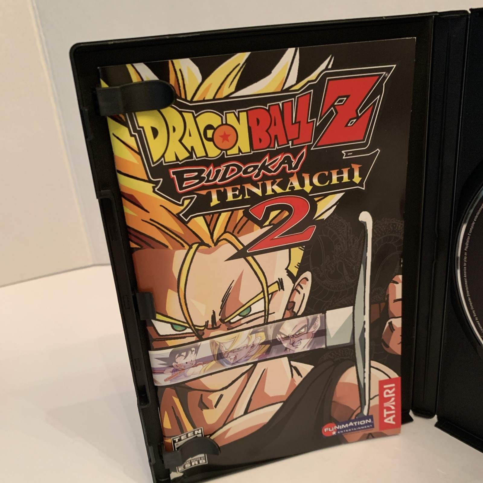 Dragon Ball Z: Budokai Tenkaichi 2 (Sony PlayStation 2, 2006) Complete See Pics