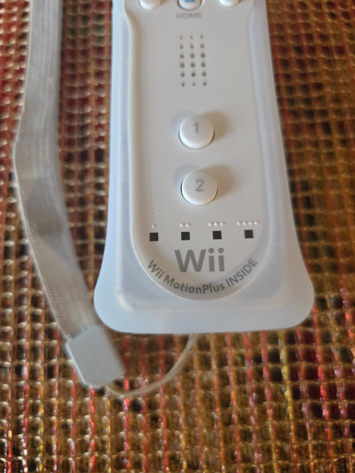 OEM Nintendo Wii Controller White Motion Plus Remote With Nunchuk