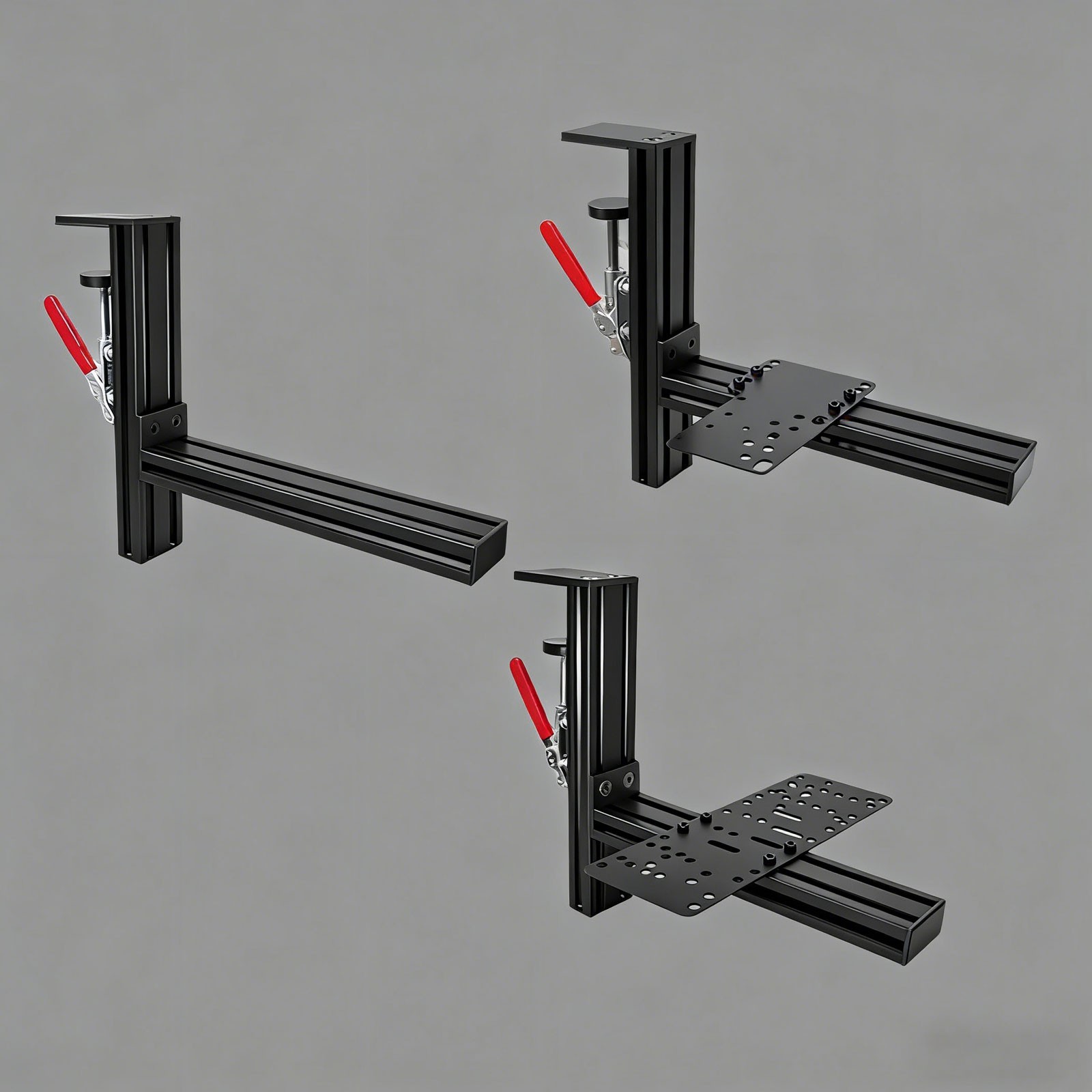 ODDOR racing game simulator aluminum Desk Mount clamp For MOZA Q1 TB-RS G27