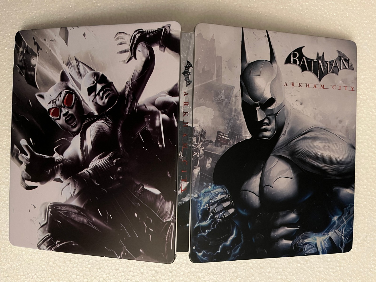 Batman Arkham City Custom-Made G2 Steelbook Case PS3/XBOX (NO GAME)