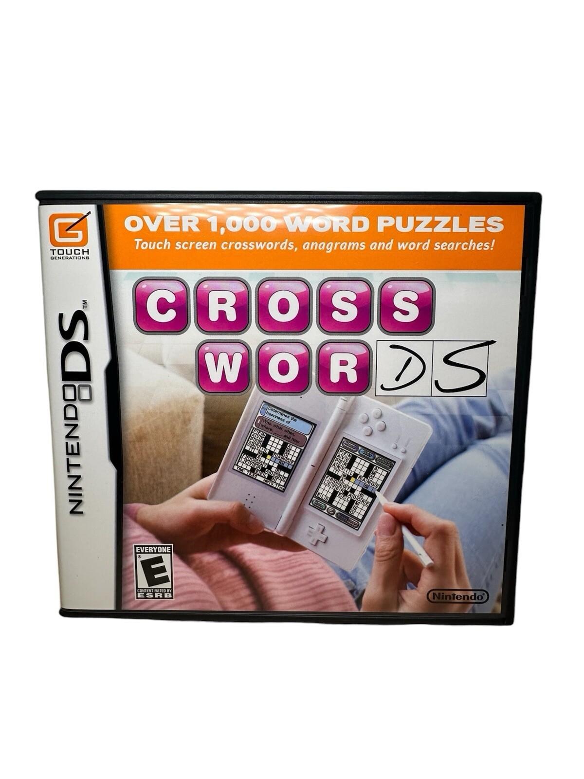 Crosswords – Nintendo DS Complete in Original Case and Manual Book Excellent