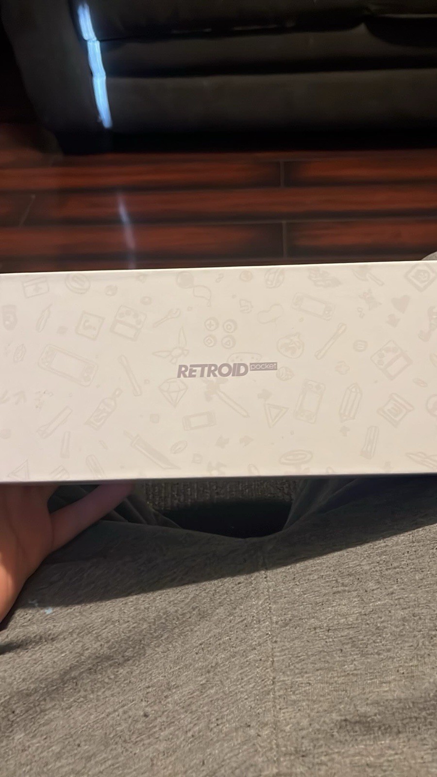 Retroid Pocket 5 with Clear Case