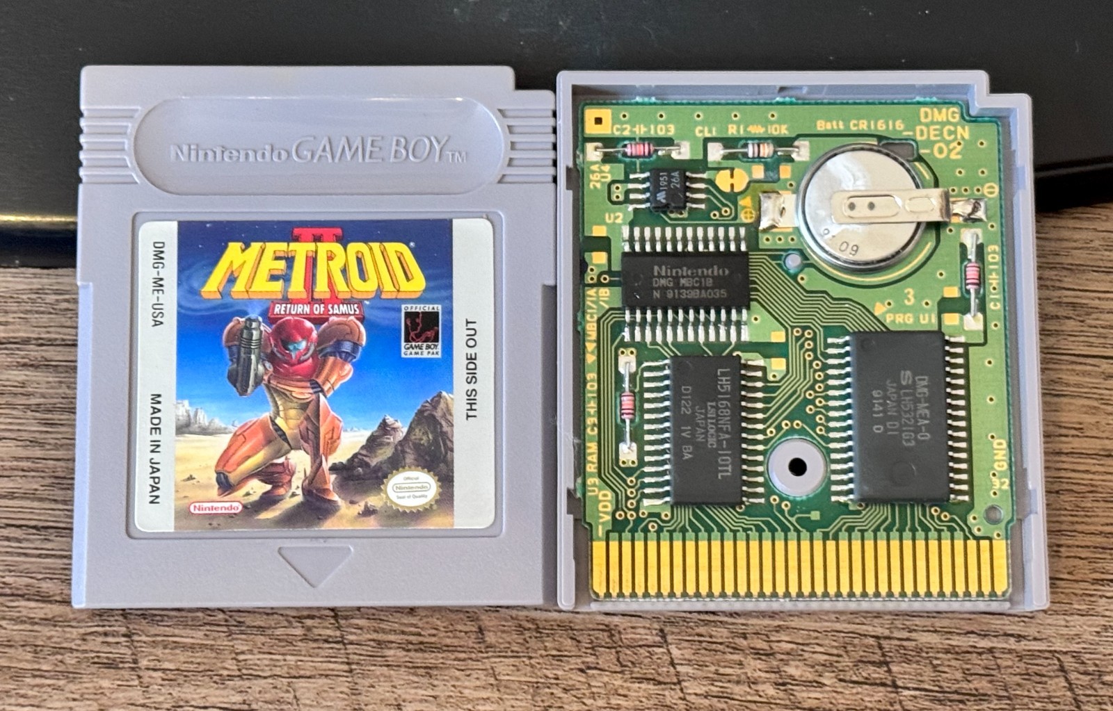 Metroid II Return of Samus (Nintendo Game Boy) Authentic Game Cartridge – Tested