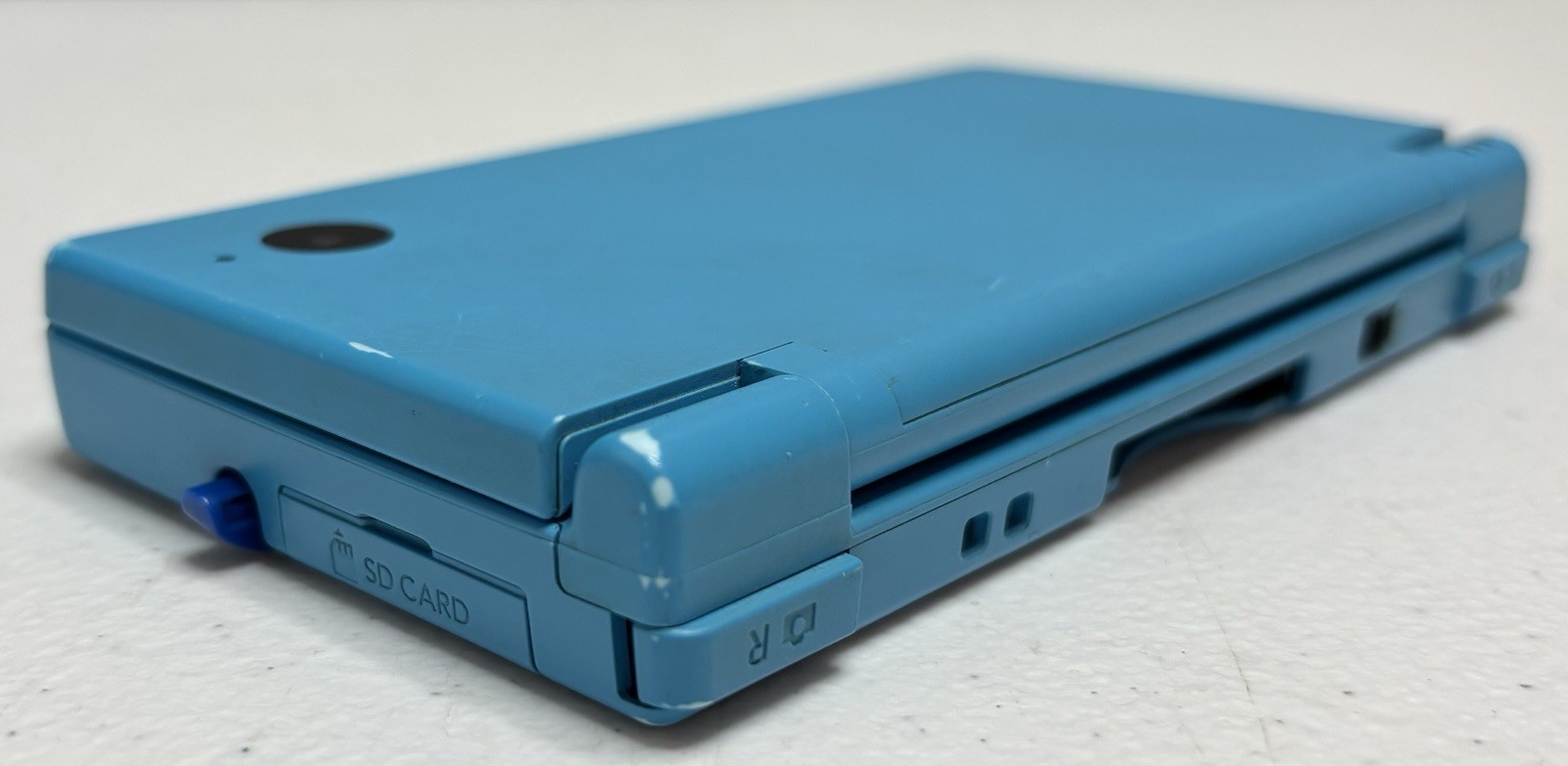 Nintendo DSi Blue Handheld Console TWL-001 Tested Working w/ Stylus & Charger