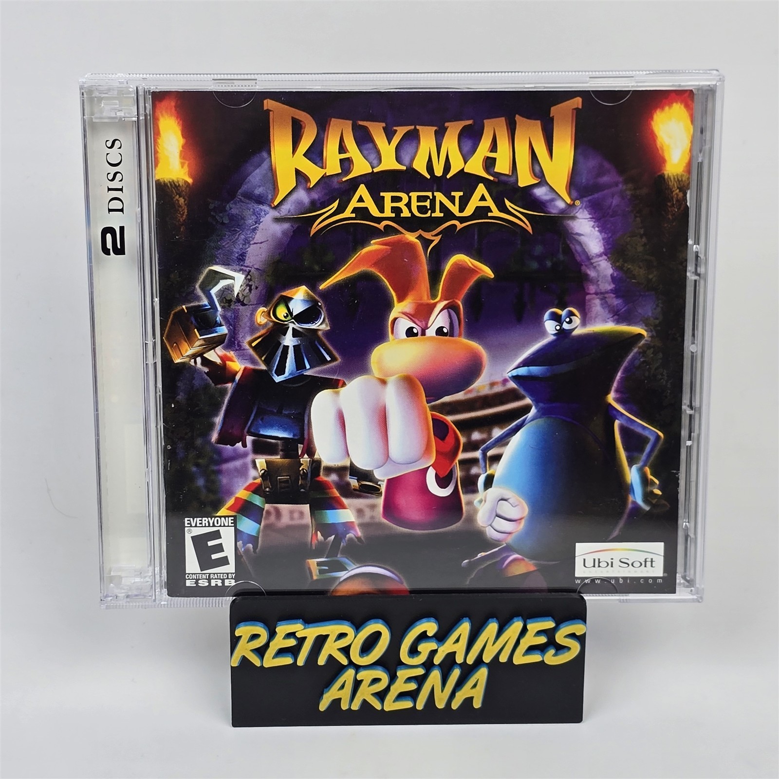 Rayman Arena (PC CD-ROM) Jewel CIB COMPLETE
