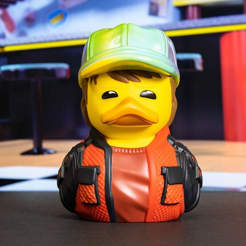 TUBBZ BOXED Back To The Future Marty McFly 2015 Collectible Duck Figure JEEP
