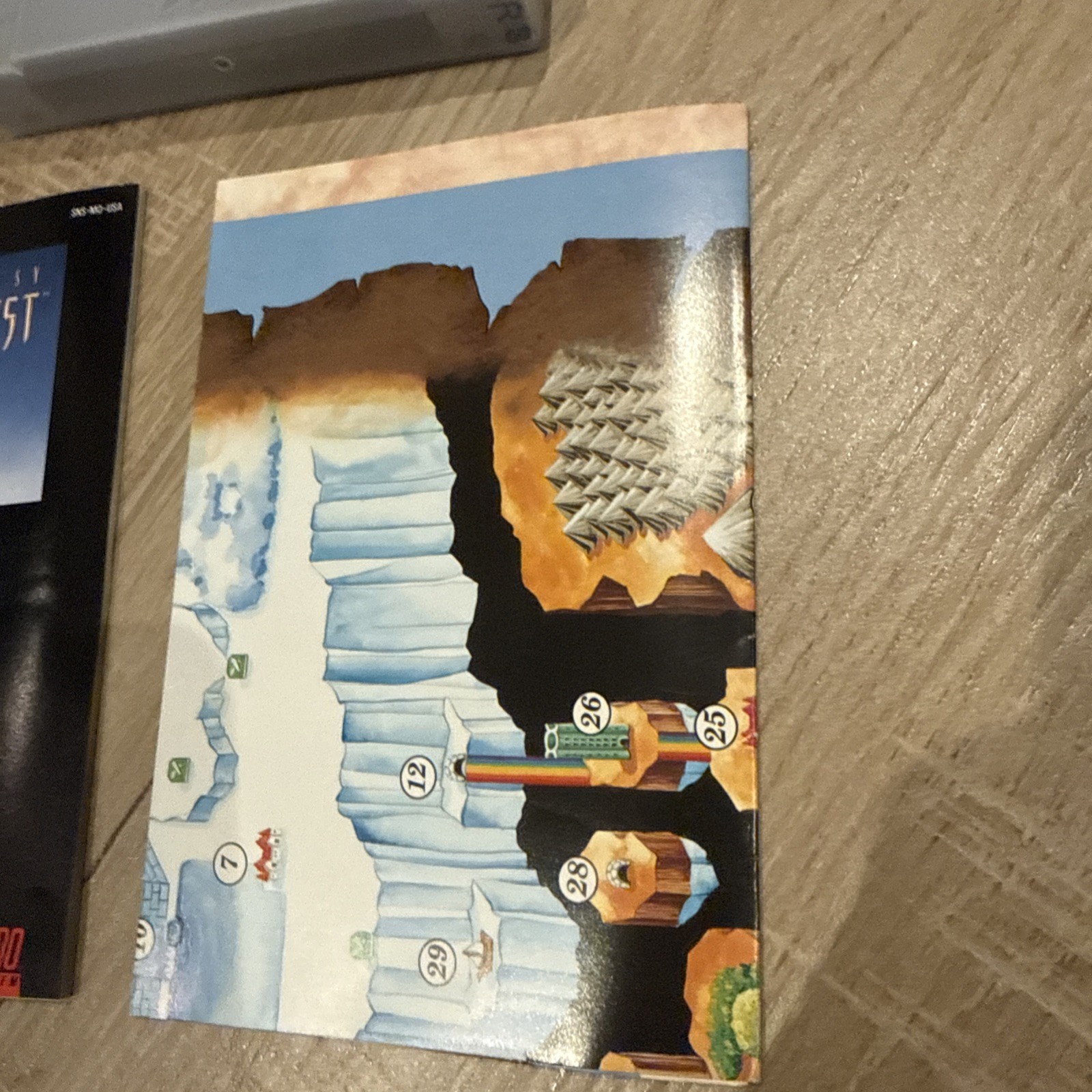 Final Fantasy: Mystic Quest SNES Cartridge with Manual & Map Included *Tested*