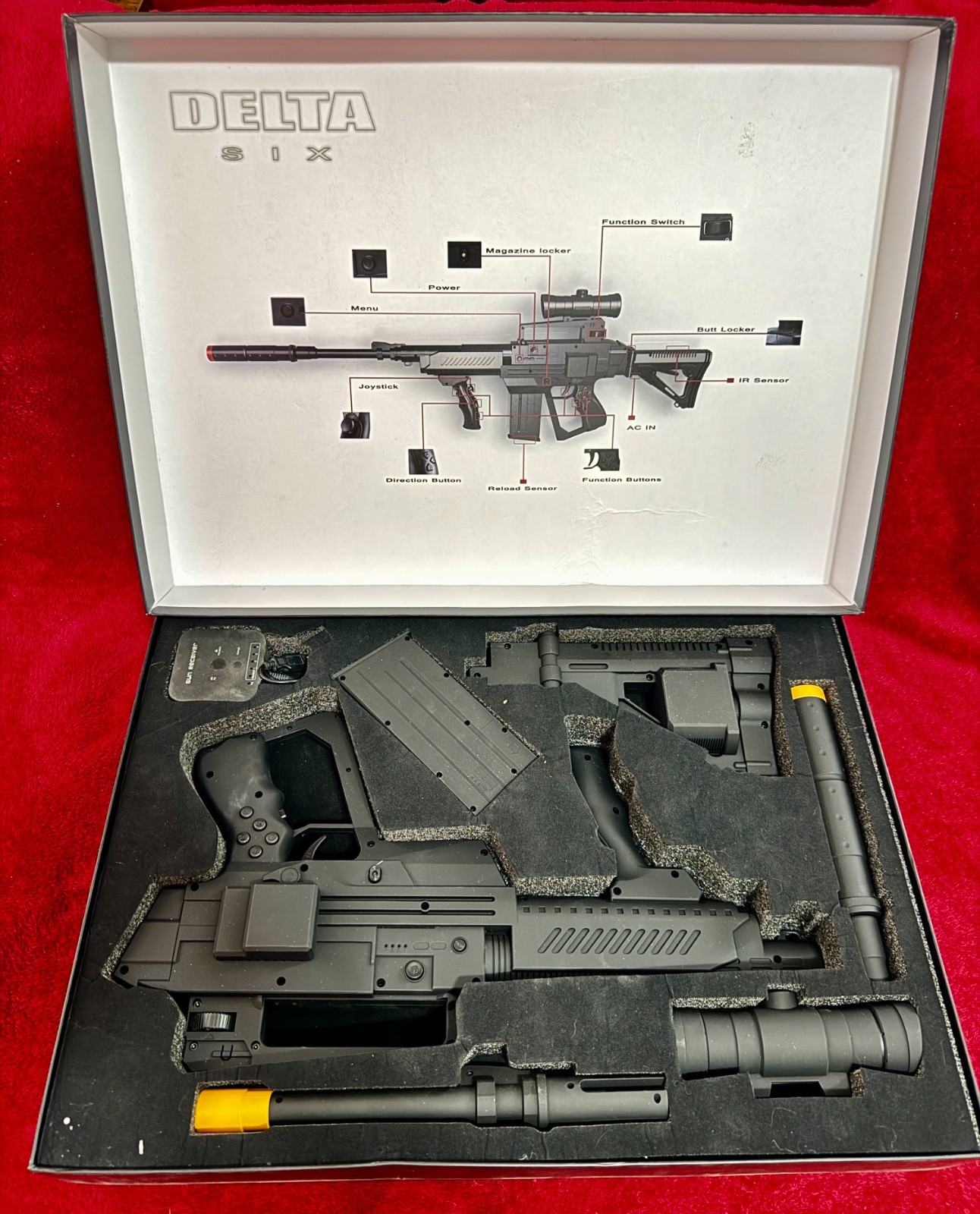 Delta Six Modular Gaming Rifle Controller for PC, PlayStation, XBOX, & VR *RARE*