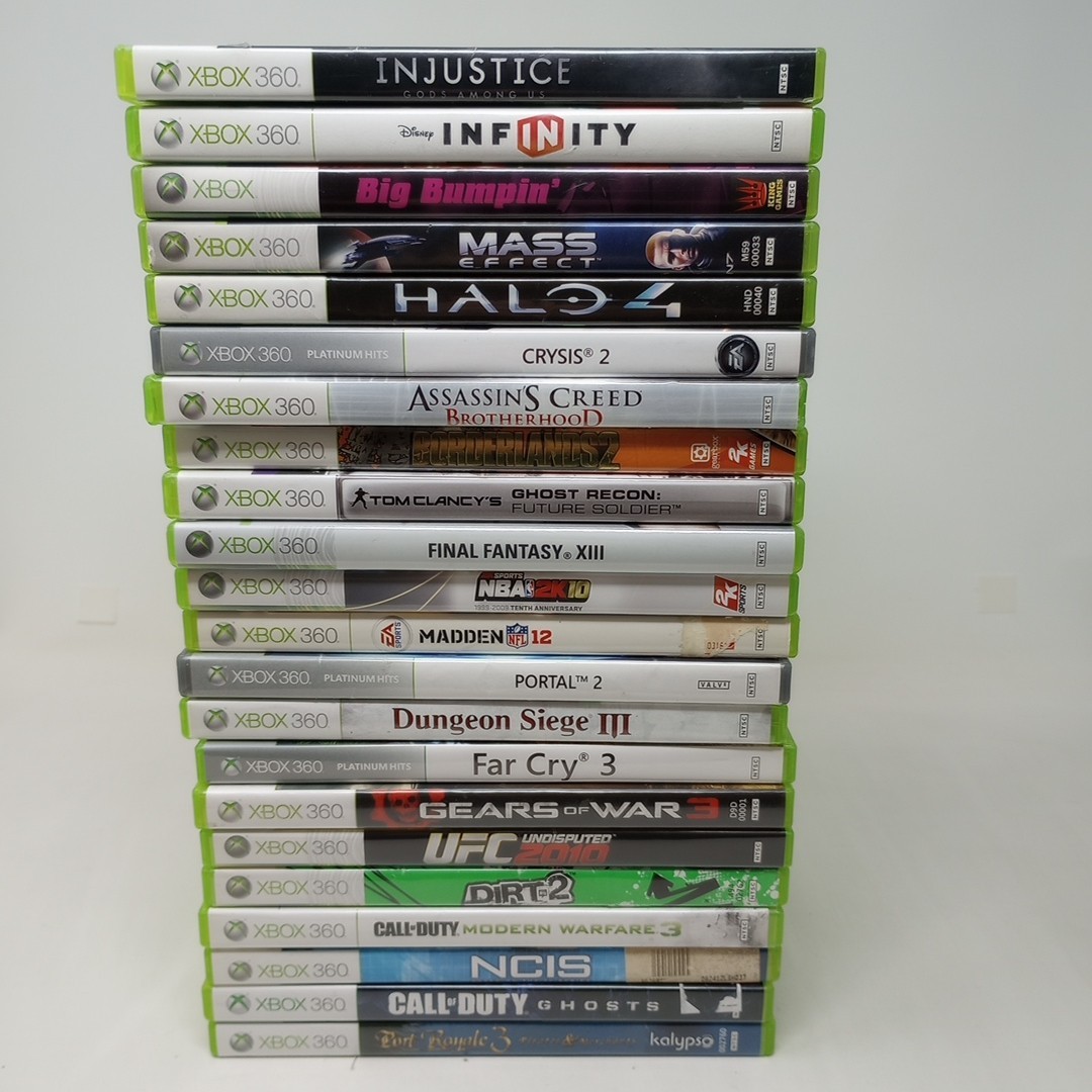 Lot Of 22 Xbox 360 Games With Cases (Many Have Manuals) UNTESTED See Pics!