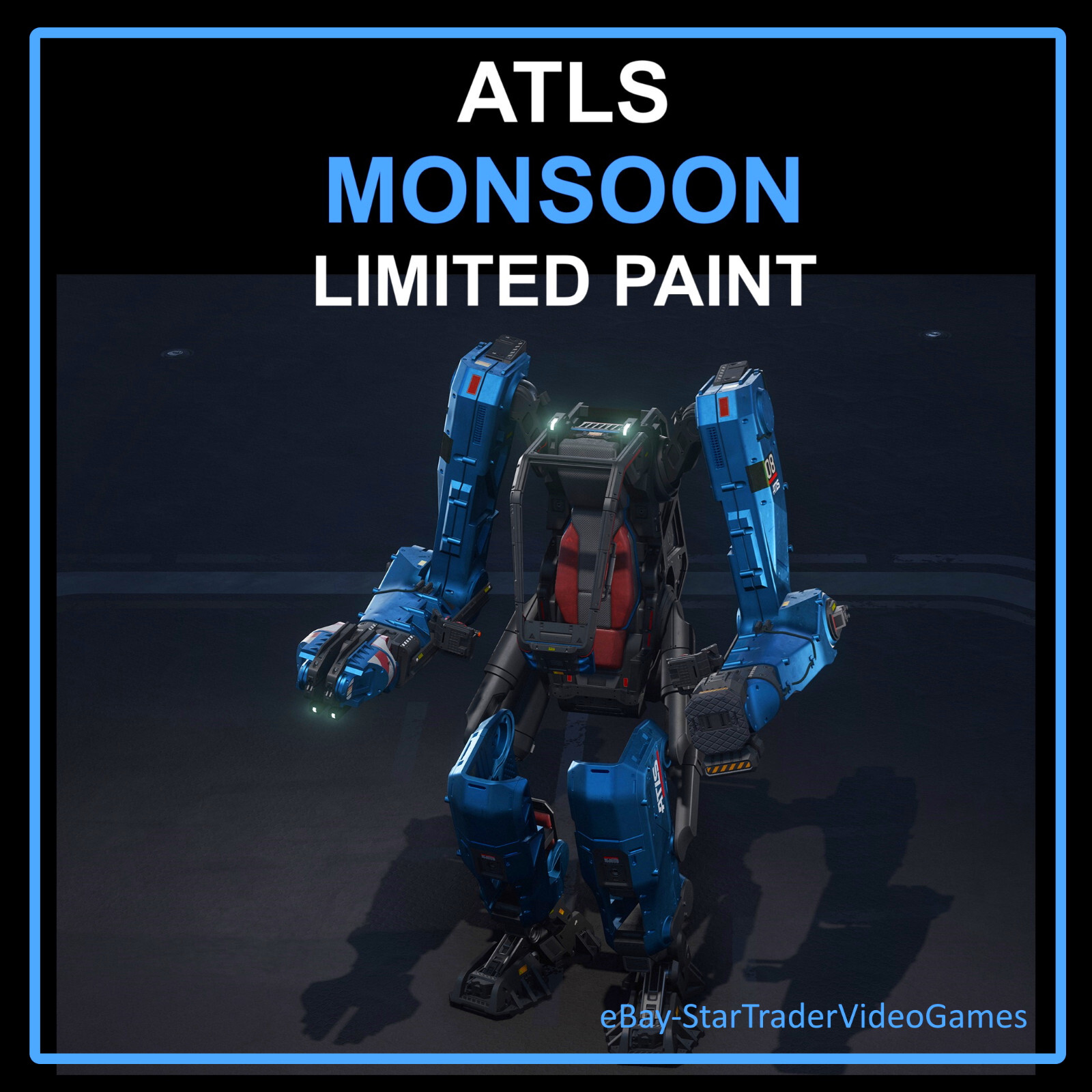 STAR CITIZEN PAINTS – ARGO ATLS MONSOON LIMITED PAINT / SKIN