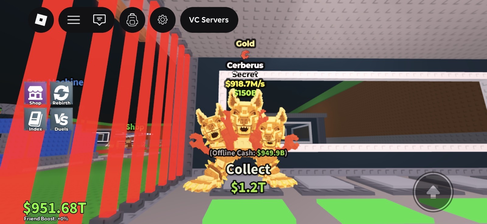 Cerberus Gold Traited(≈1B) – Sab roblox- (CHEAP) (Digital Product)