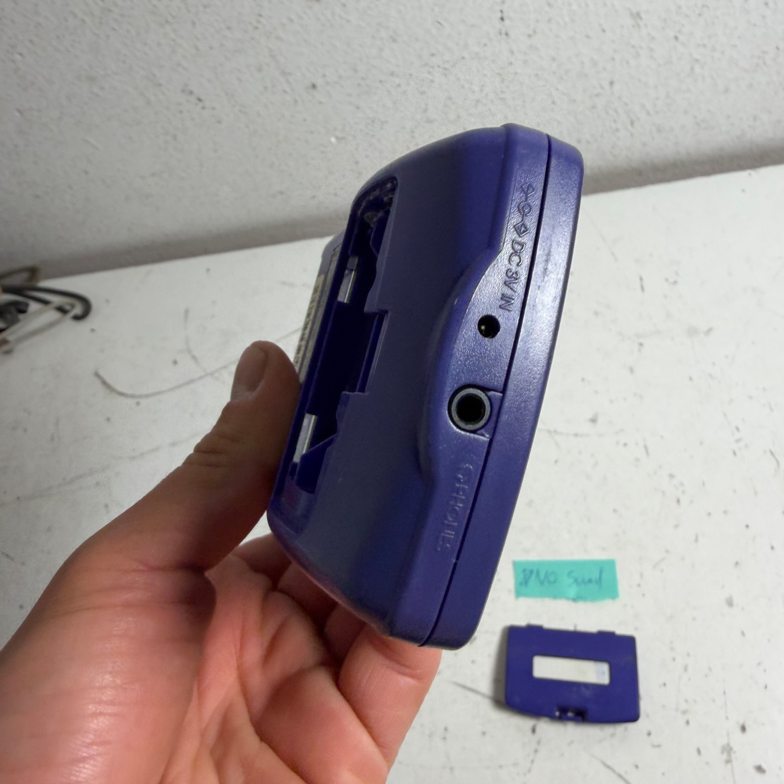 Nintendo Game Boy Color CGB-001 Purple LCD Display Handheld Gaming Console