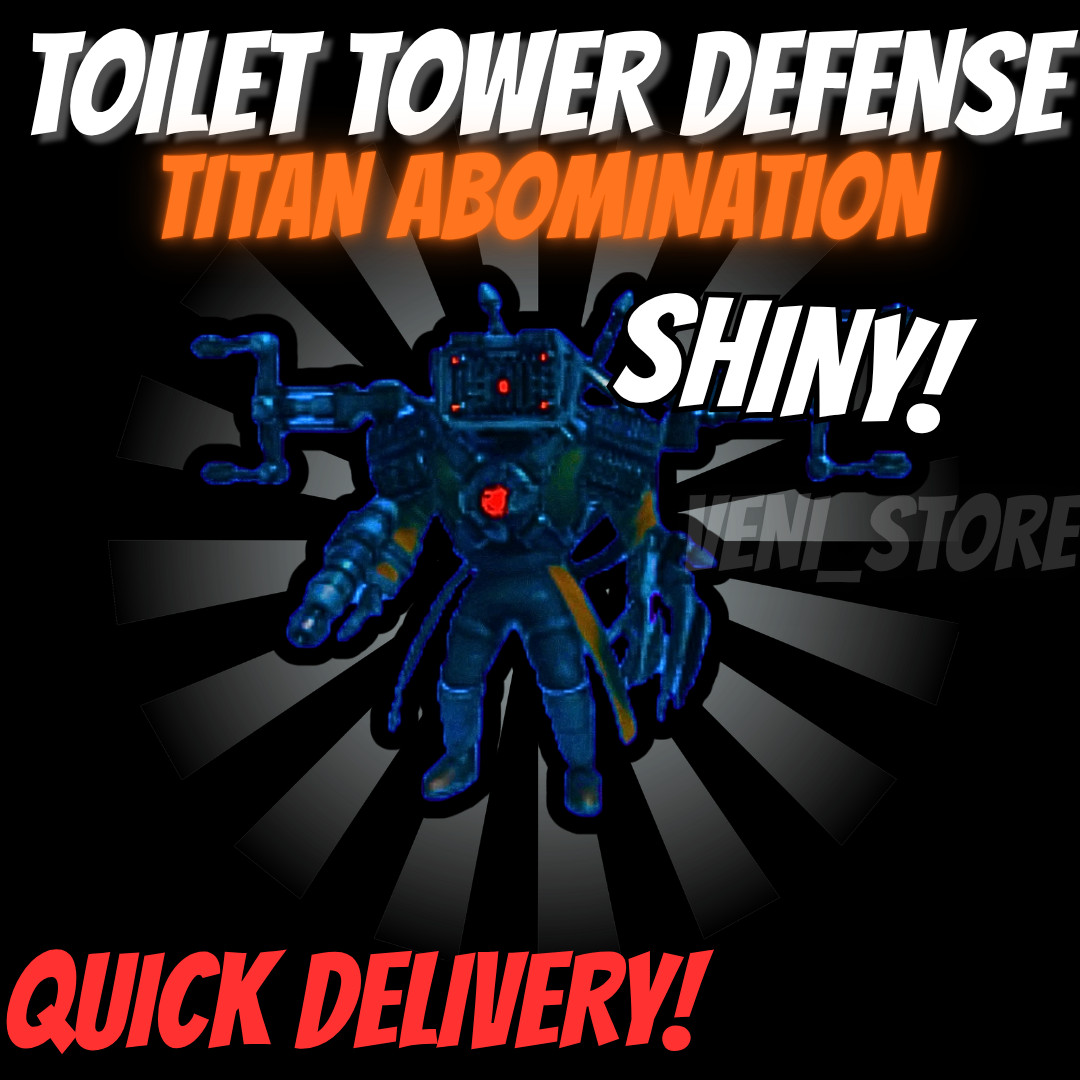 🔥SHINY TITAN ABOMINATION 🔥TOILET TOWER DEFENSE – TTD UNIT – ULTIMATE!⚡💸