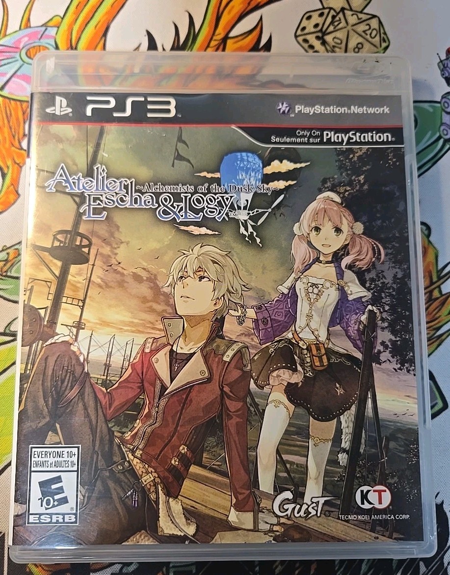 ATELIER ESCHA & LOGY : ALCHEMISTS OF THE DUSK SKY – Playstation 3, CIB